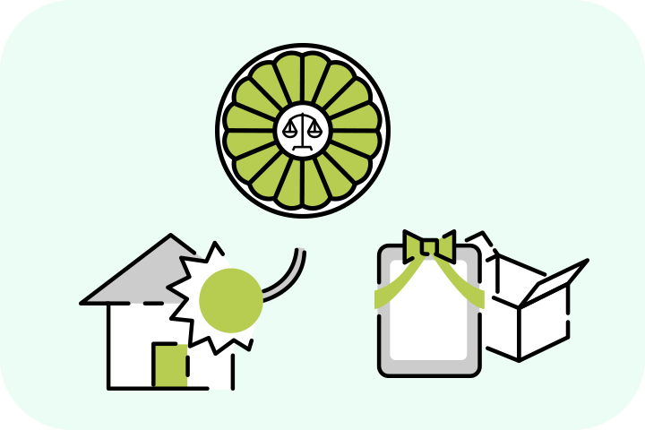 相続に関するお悩みをワンストップ対応!士業、残置物処分、遺品整理、解体業者等連携